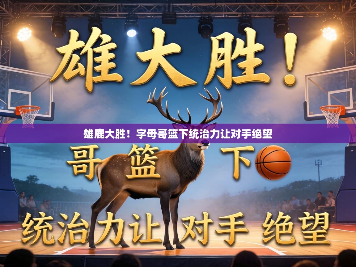 雄鹿大胜!字母哥篮下统治力让对手绝望 第1张